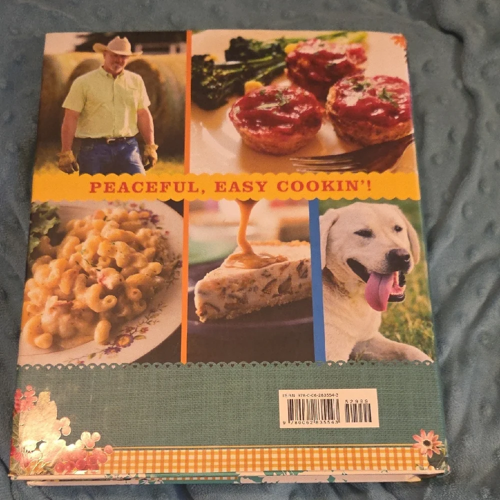 The Pioneer Woman Cookbook - Blue and Yellow Floral Design